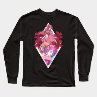 Pink Pearls Long Sleeve T-Shirt